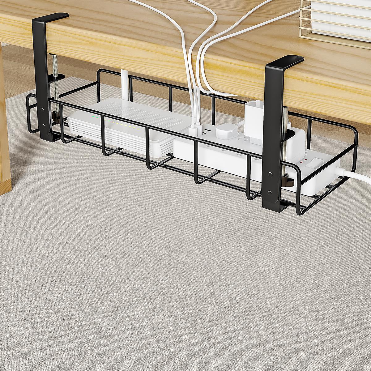 Gaming Accessories Organizer - No Drill Under Desk Cable Management