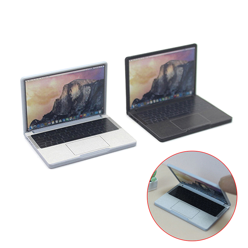 Gaming Accessories Cute - * Cute Simulation 1:12 Mini Laptop