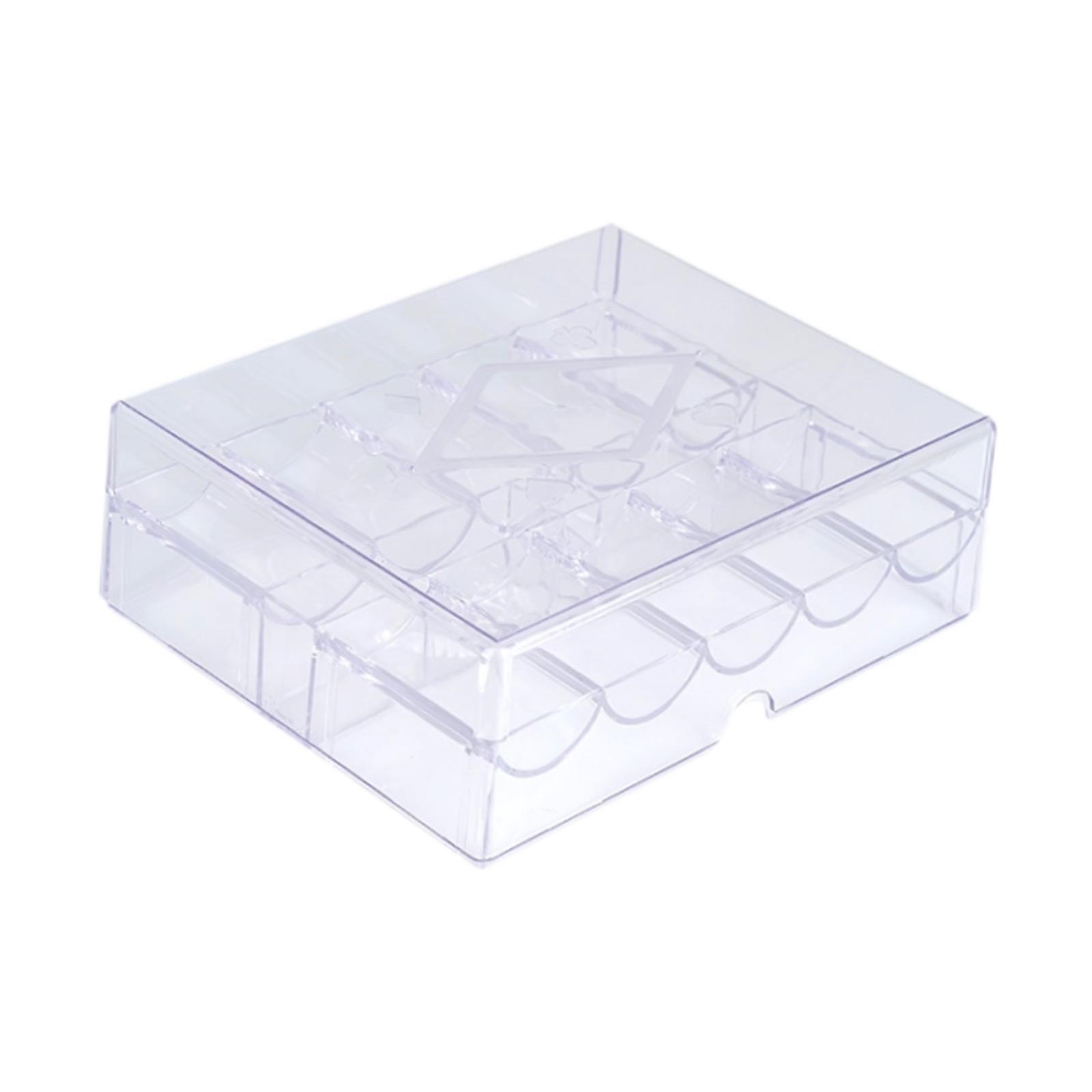 Gaming Accessories Organizer - Acrylic Clear Chip Case Chip Carrier
