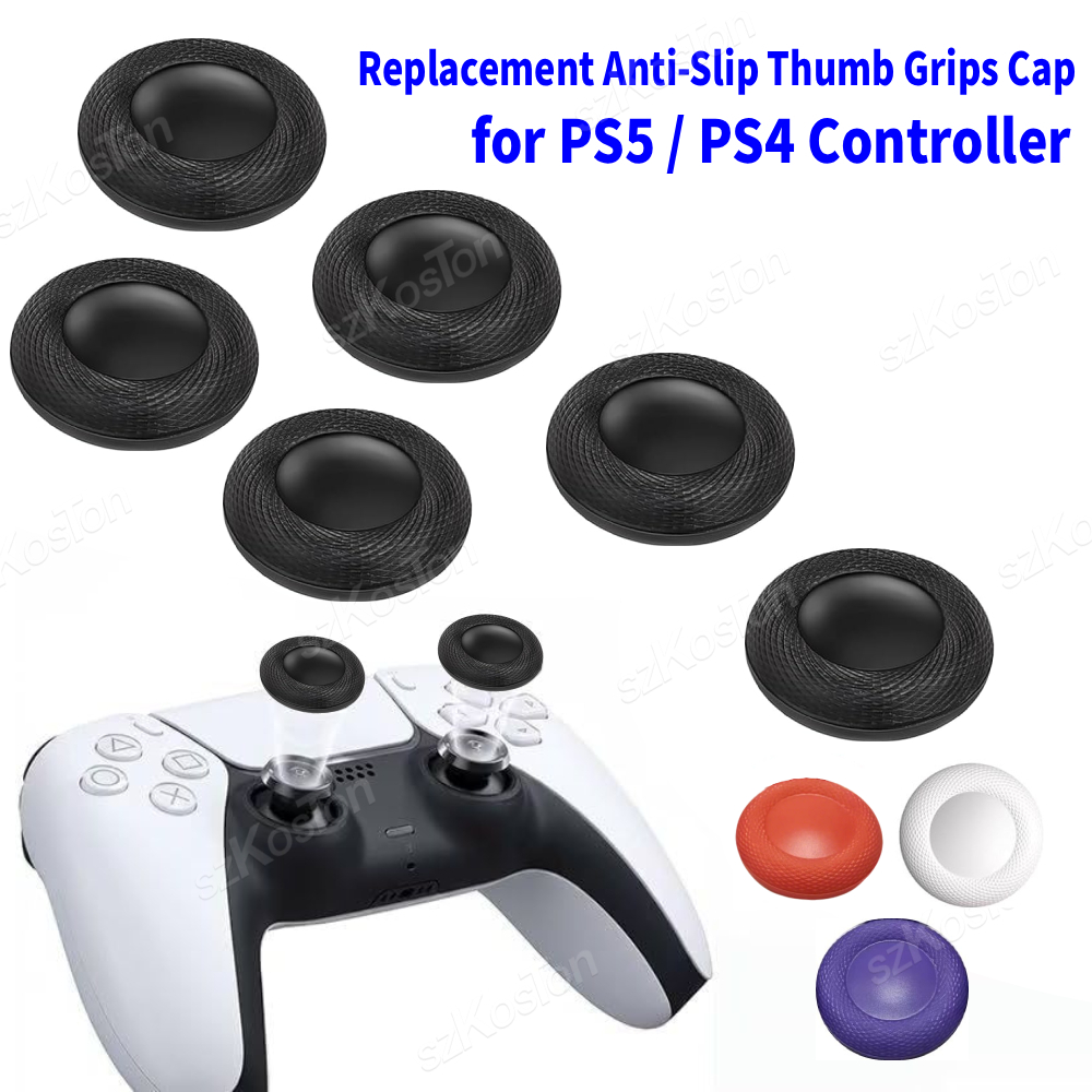 Gaming Accessories Playstation - 6-8Pcs Joystick Replacement Grip Caps for