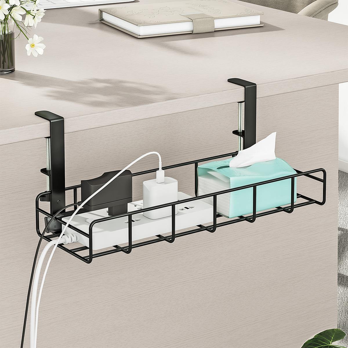 No Drill Under Desk Cable Mana - Gaming Accessories Organizer ulasan dan harga