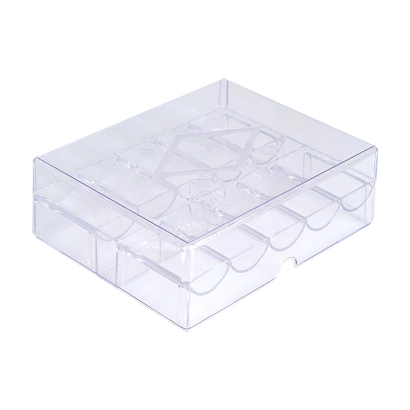 Acrylic Clear Chip Case Chip C - Gaming Accessories Organizer ulasan dan harga