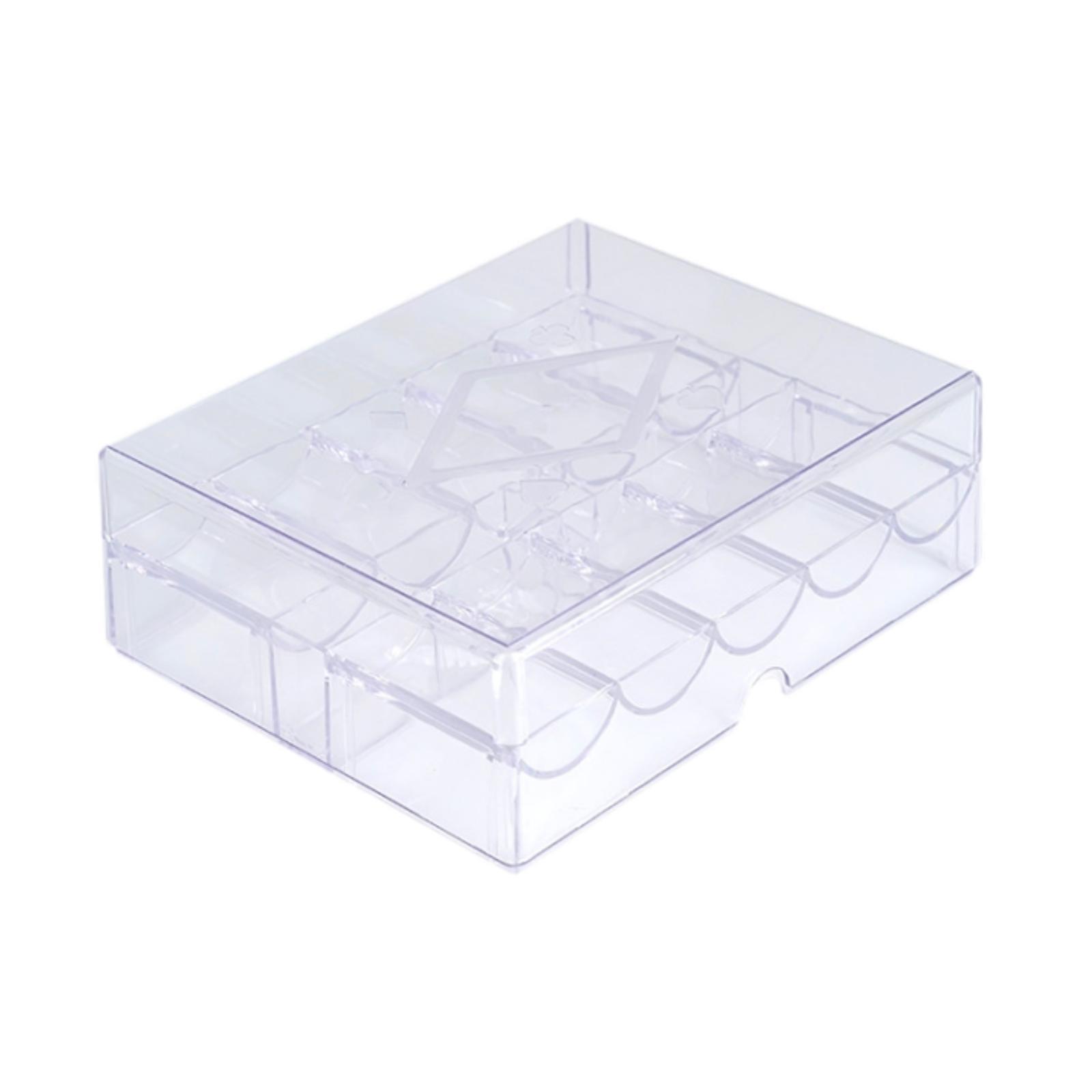 Acrylic Clear Chip Case Chip C - Gaming Accessories Organizer ulasan dan harga