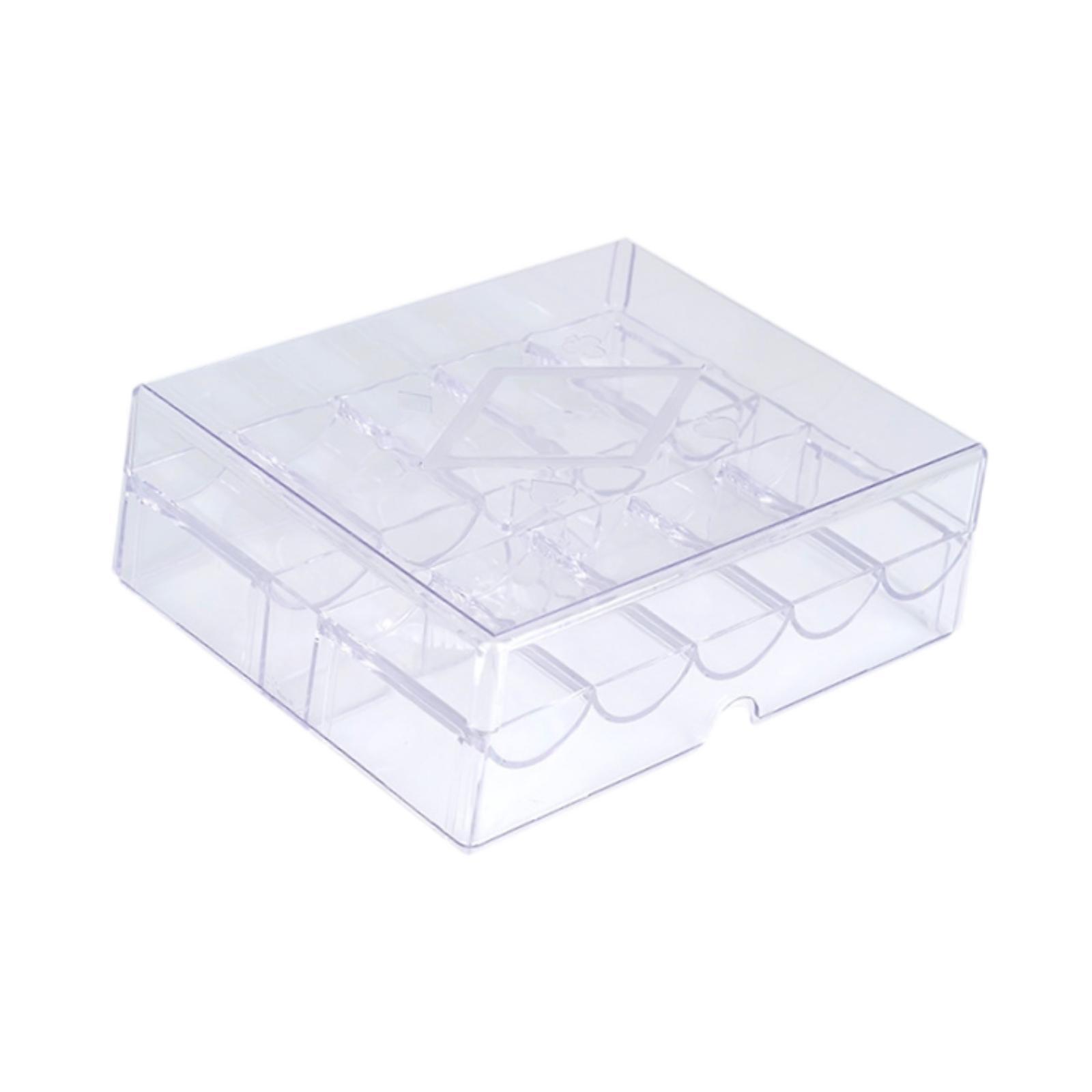 Acrylic Clear Chip Case Chip C - Gaming Accessories Organizer ulasan dan harga
