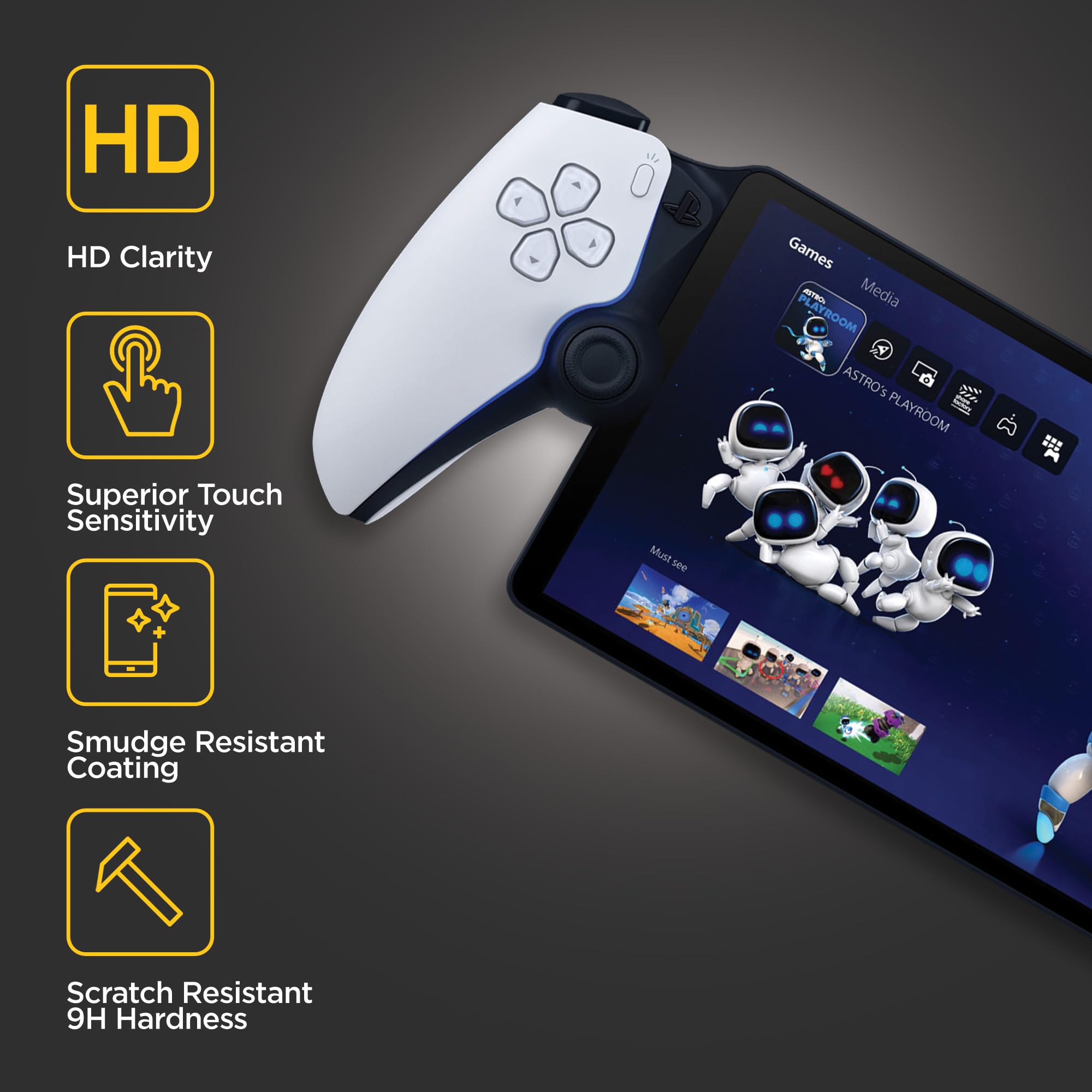 Screen Protector Tempered Glas - Gaming Accessories Playstation ulasan dan harga