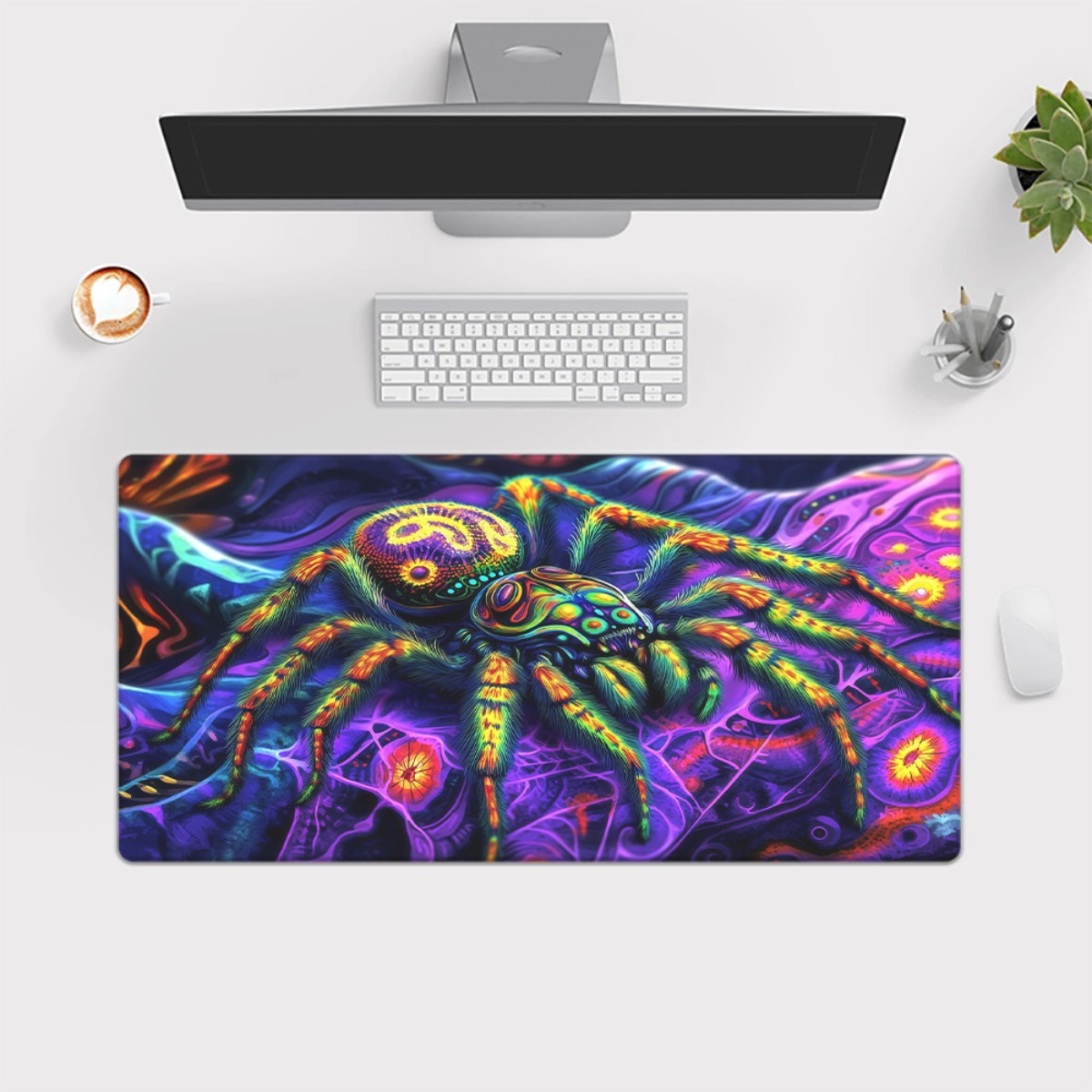 Brand Vibrant Spider Mousepad  - Gaming Accessories Brands ulasan dan harga