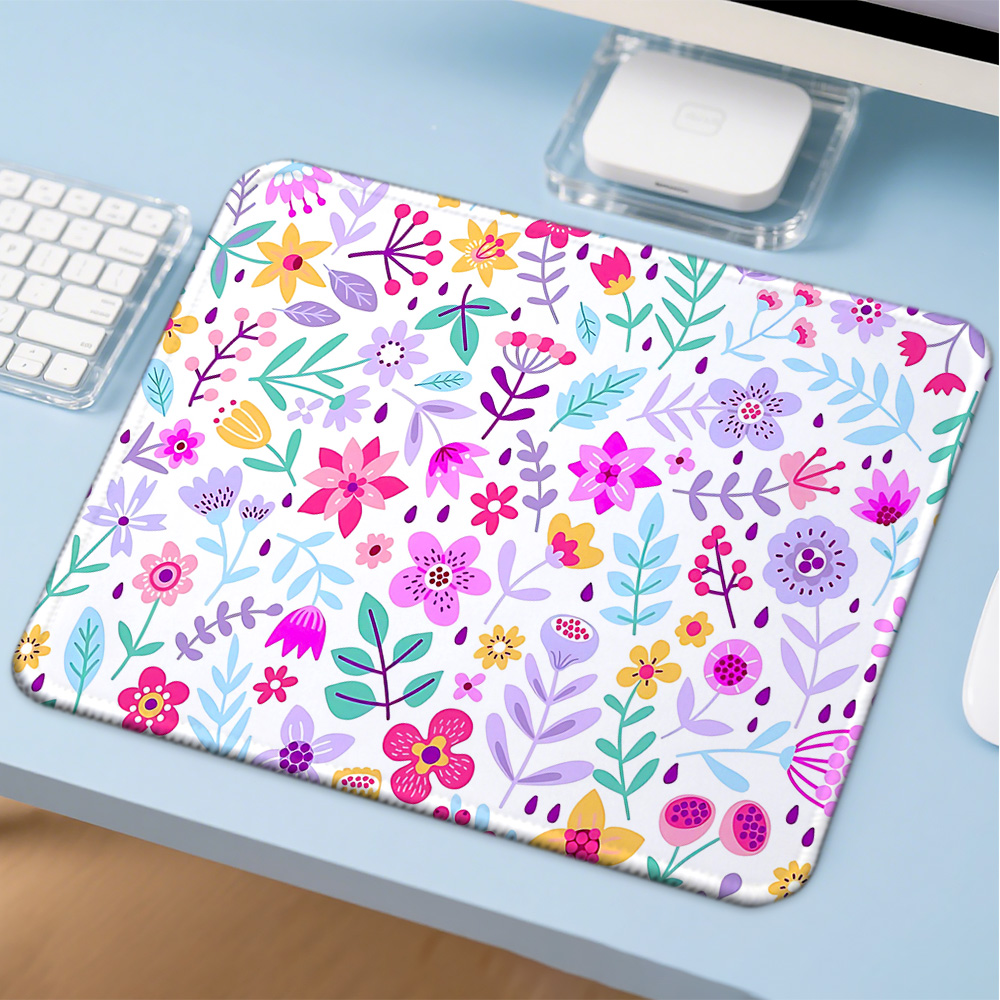Mosepad scattered floral Compu - Gaming Accessories Companies ulasan dan harga