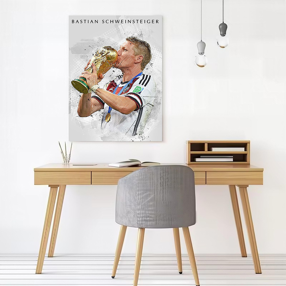 Bastian Schweinsteiger Canvas  - Gaming Accessories Wall ulasan dan harga
