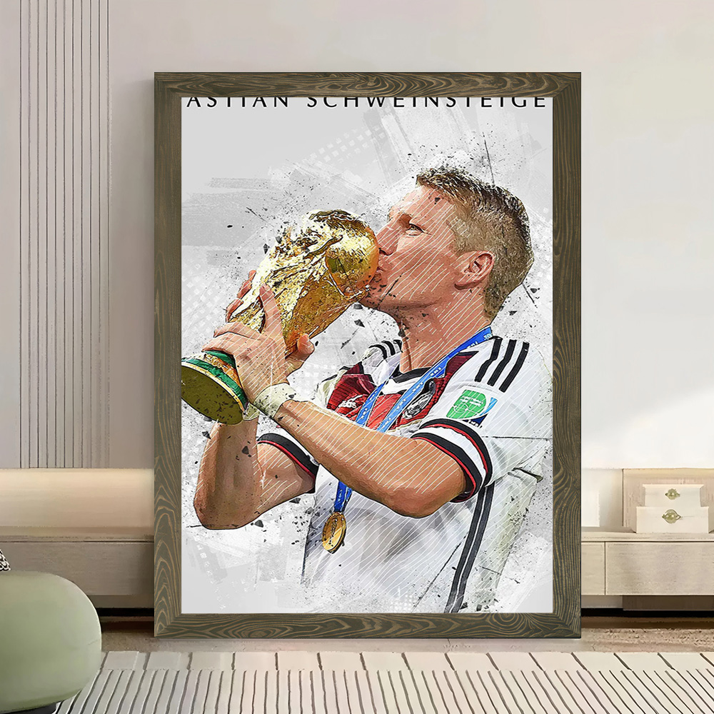 Bastian Schweinsteiger Canvas  - Gaming Accessories Wall ulasan dan harga