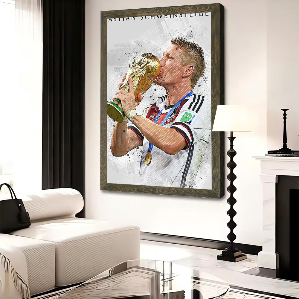 Bastian Schweinsteiger Canvas  - Gaming Accessories Wall ulasan dan harga
