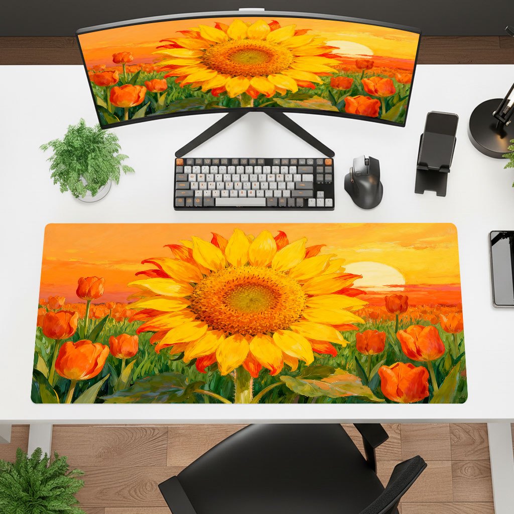 Brand Yellow Sunflower Mouse P - Gaming Accessories Brands ulasan dan harga