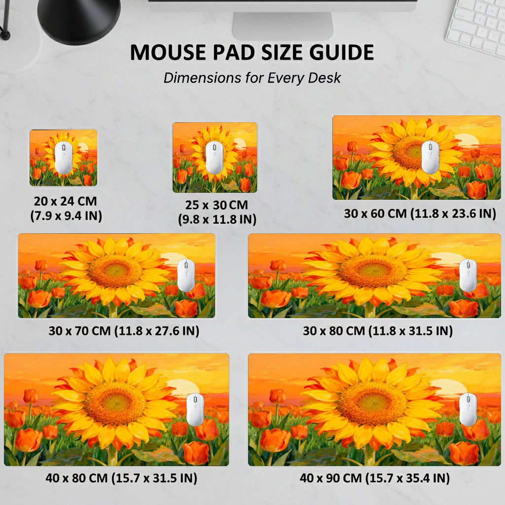 Brand Yellow Sunflower Mouse P - Gaming Accessories Brands ulasan dan harga