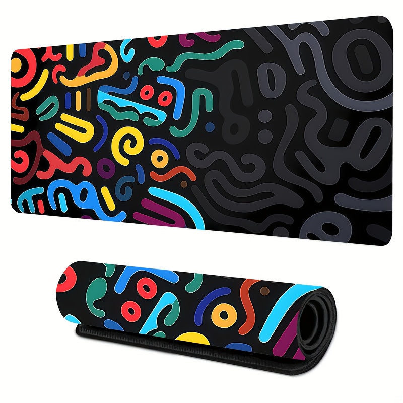 Brand Abstract Colorful Line M - Gaming Accessories Brands ulasan dan harga