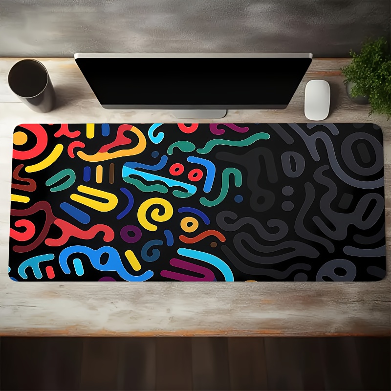 Brand Abstract Colorful Line M - Gaming Accessories Brands ulasan dan harga