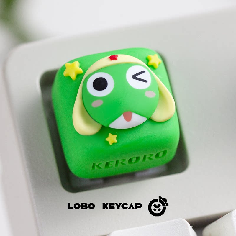 Keroro Themed Anime Keycaps Me - Gaming Accessories Cute ulasan dan harga