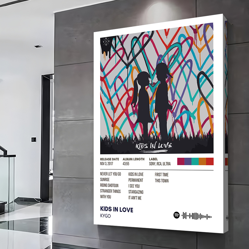 Kygo Kids in Love Printed Post - Gaming Accessories Wall ulasan dan harga