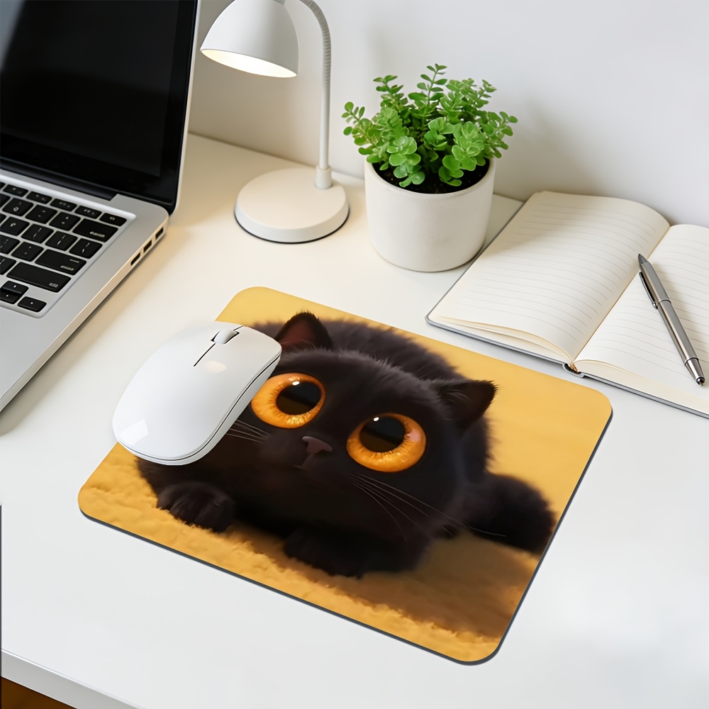 Brand Black Cat Mouse Pad Iron - Gaming Accessories Brands ulasan dan harga