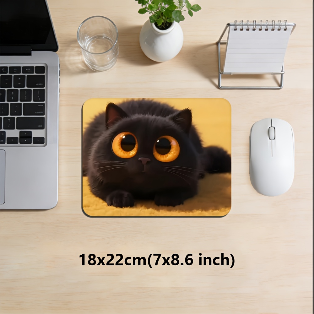 Brand Black Cat Mouse Pad Iron - Gaming Accessories Brands ulasan dan harga