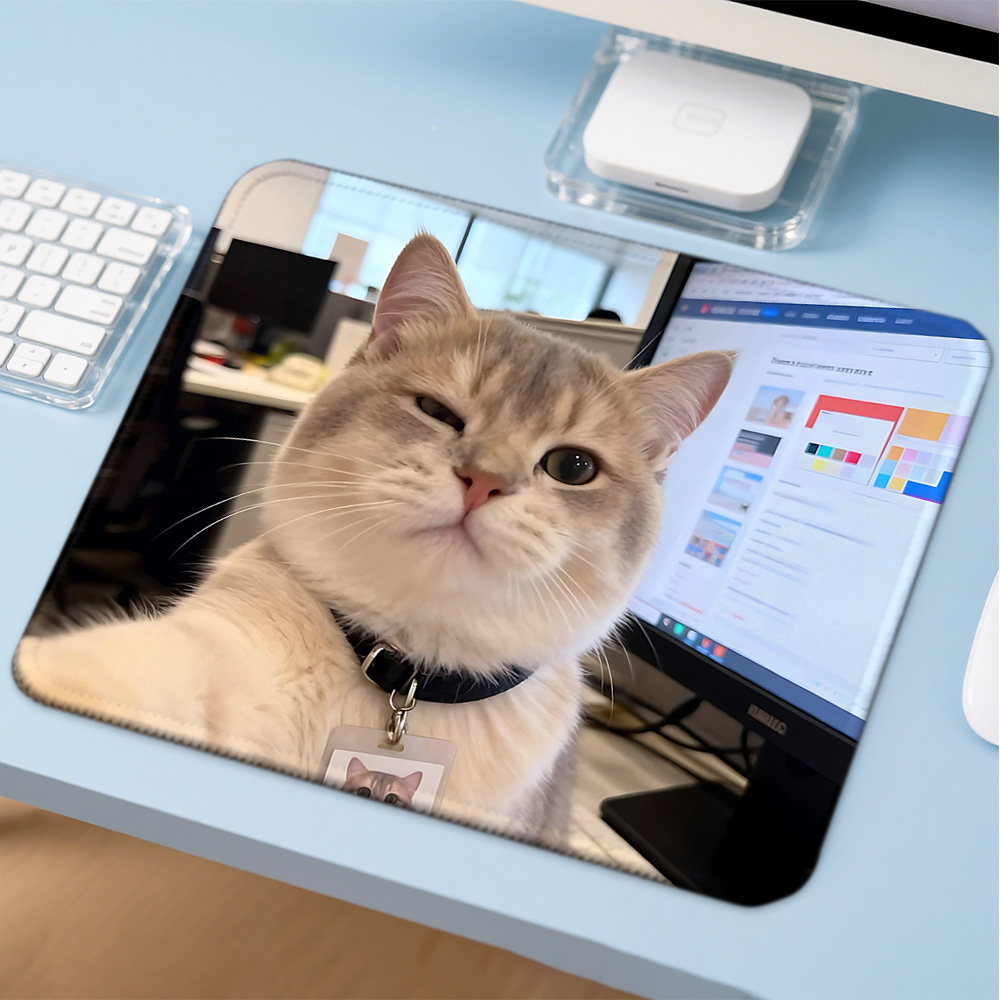 Mosepad Kawaii Funny Cat Compu - Gaming Accessories Companies ulasan dan harga