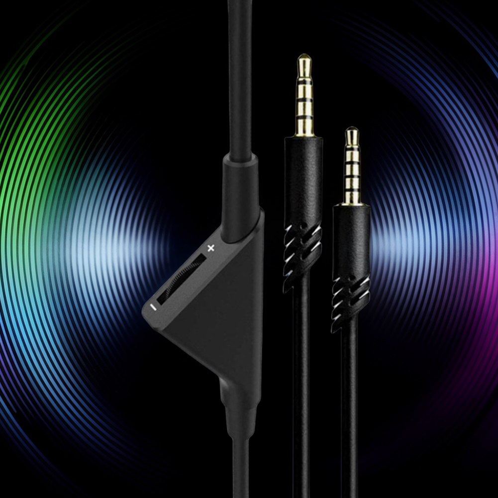 2.0M/6.5 Feet Aux Wire W/ Volu - Gaming Accessories Sale ulasan dan harga