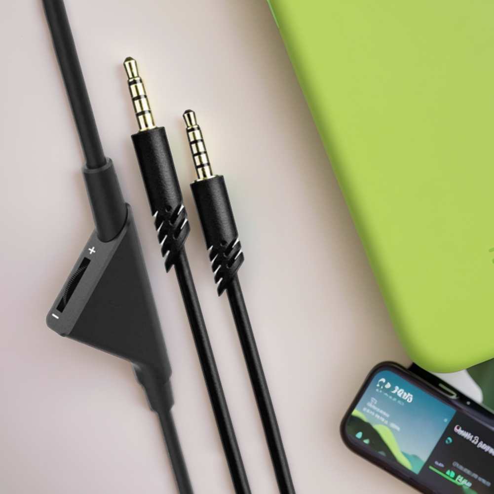 2.0M/6.5 Feet Aux Wire W/ Volu - Gaming Accessories Sale ulasan dan harga