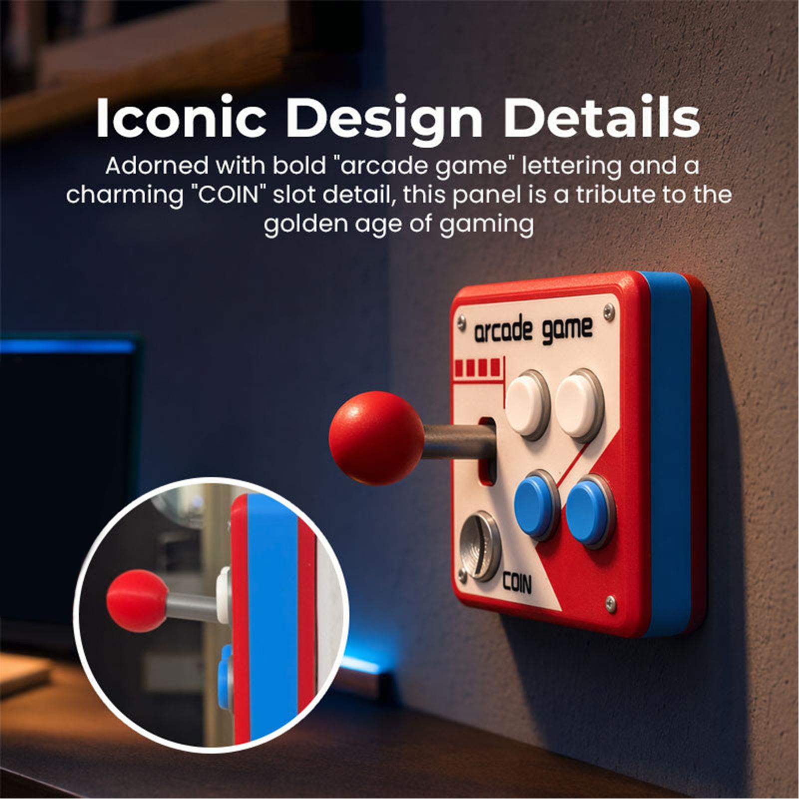 Creative Retro Arcade Game Lig - Gaming Accessories Wall ulasan dan harga