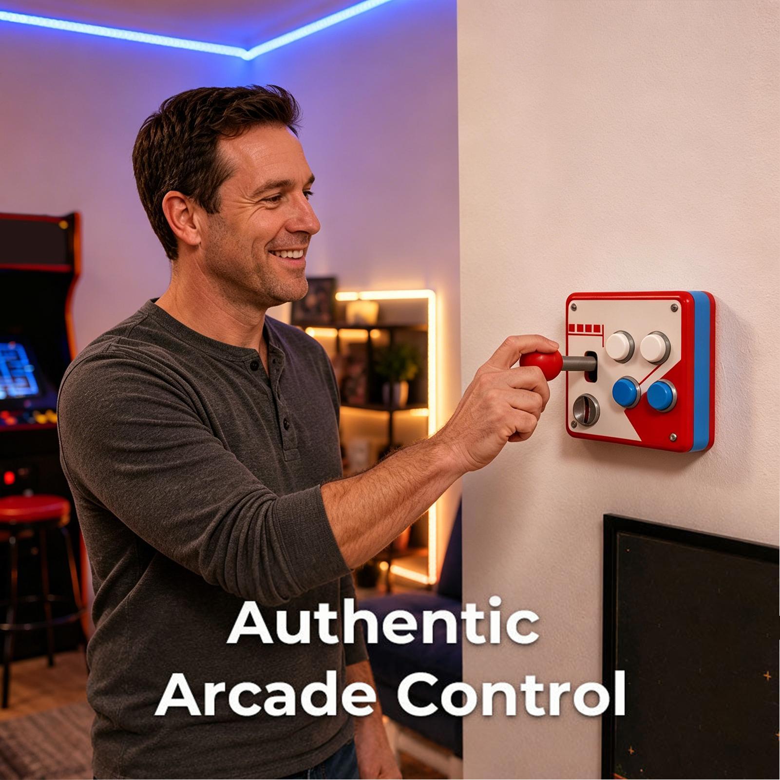 Creative Retro Arcade Game Lig - Gaming Accessories Wall ulasan dan harga