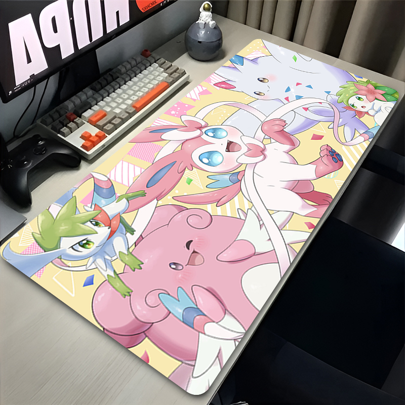 Large Pink Cute Mousepad XXL G - Gaming Accessories Cute ulasan dan harga