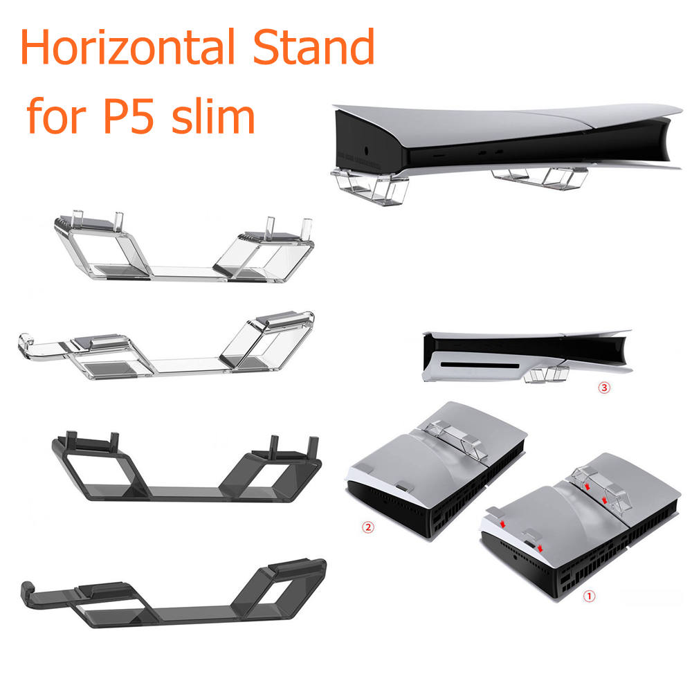 Horizontal Stand for PS5 Slim  - Gaming Accessories Playstation ulasan dan harga