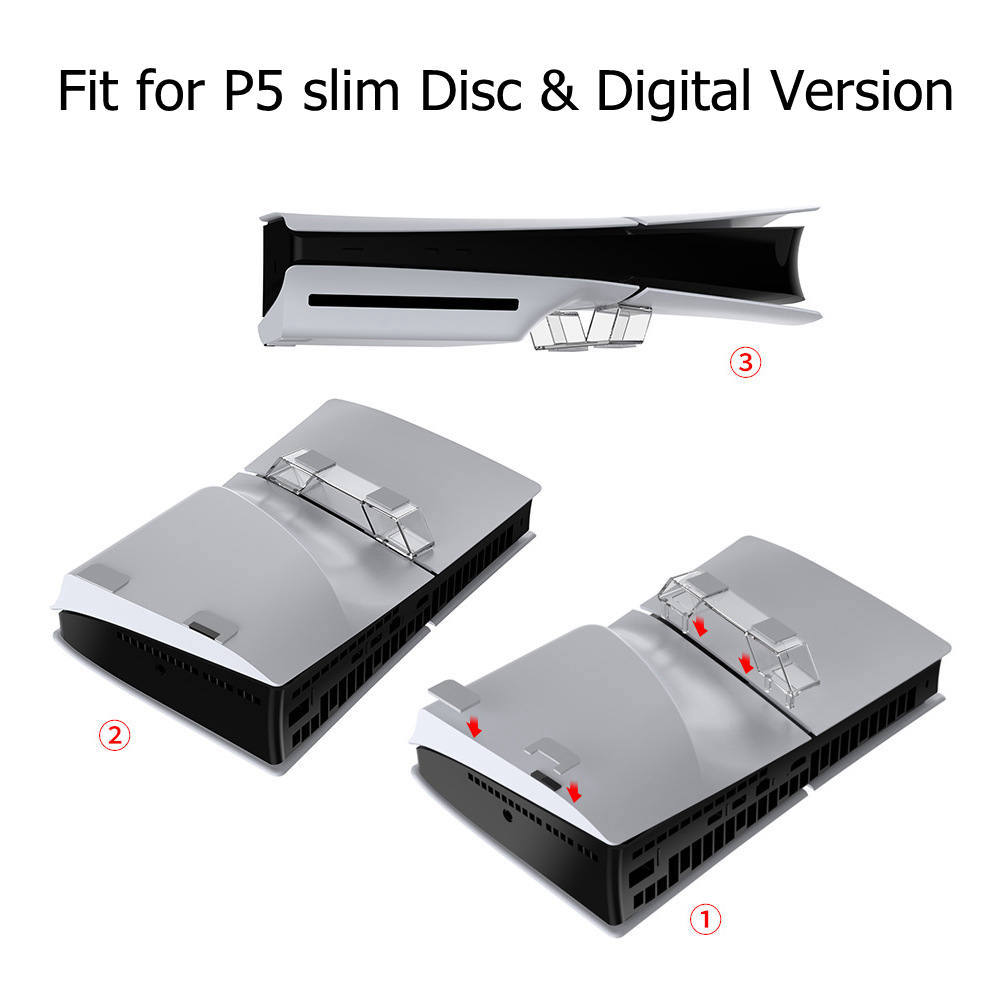 Horizontal Stand for PS5 Slim  - Gaming Accessories Playstation ulasan dan harga