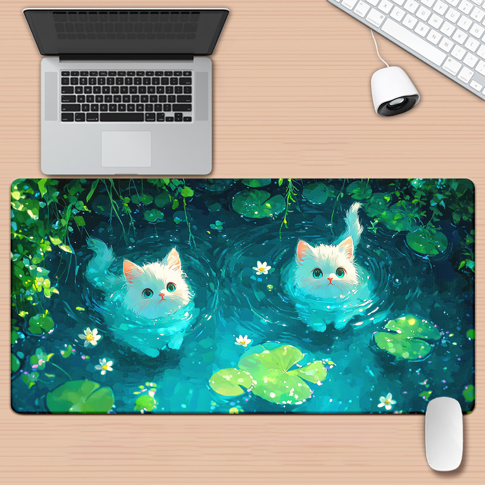 Brand Cute Cat Pond XXL Mousep - Gaming Accessories Brands ulasan dan harga