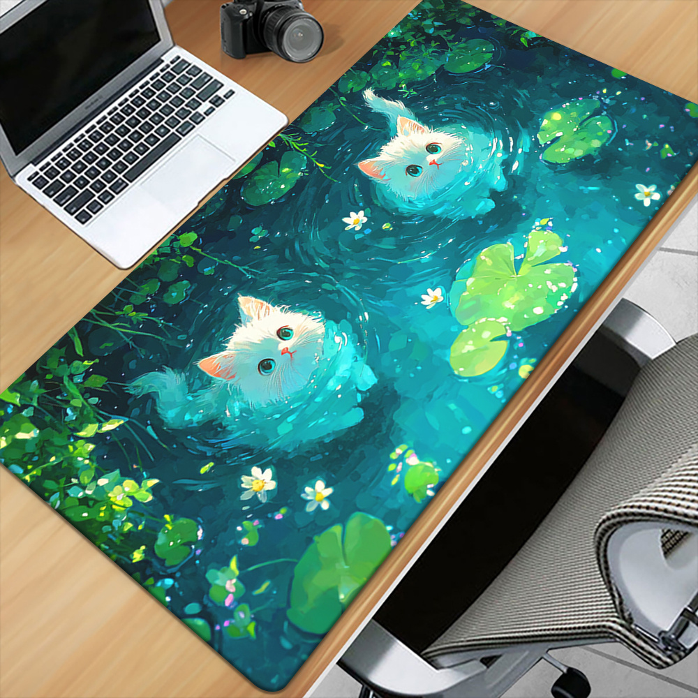 Brand Cute Cat Pond XXL Mousep - Gaming Accessories Brands ulasan dan harga